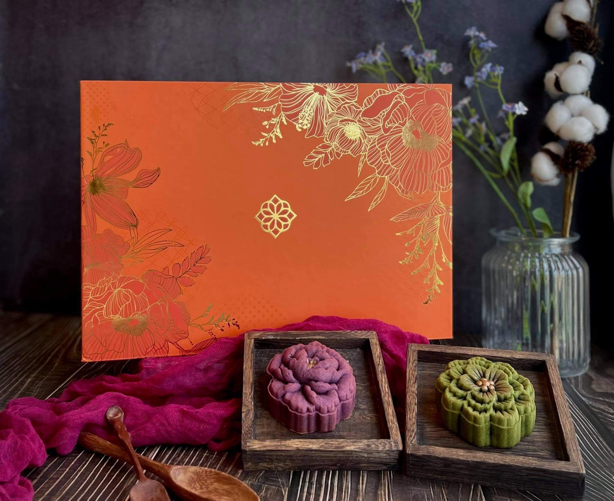 bánh trung thu thanh tâm nghệ thuật