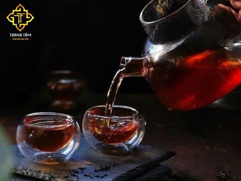 Bánh trung thu Thanh Tâm có thể kết hợp cùng trà Atiso