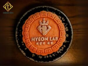 Bánh trung thu Hiện đại in logo